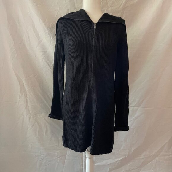 Women’s Ann Taylor Black Cardigan Sweater size Large - Picture 2 of 9